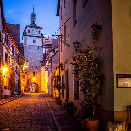 Gaestehaus Am Weissen Turm Rothenburg ob der Tauber Ngoại thất bức ảnh