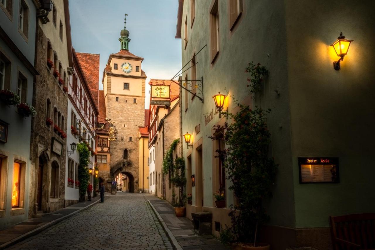 Gaestehaus Am Weissen Turm Rothenburg ob der Tauber Ngoại thất bức ảnh