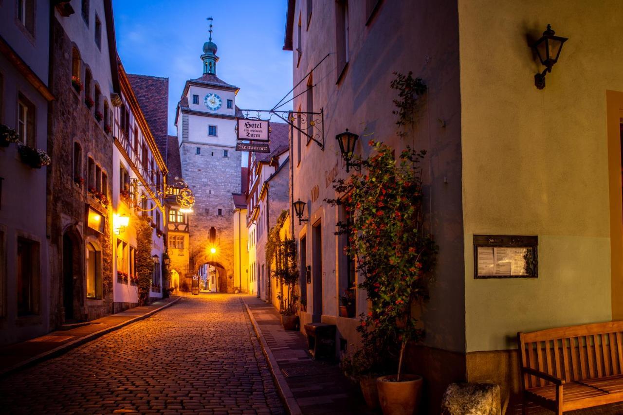 Gaestehaus Am Weissen Turm Rothenburg ob der Tauber Ngoại thất bức ảnh
